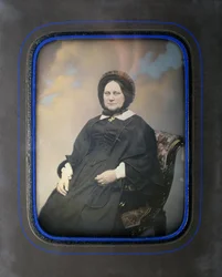 Ritratto di Maria Trofimovna Pashkova 1819-1892, nata Contessa von Baranov, 1840s