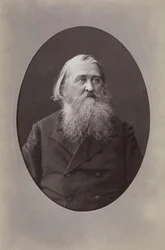 Ritratto del poeta Aleksey Nikolayevich Pleshcheyev 1825-1893, 1870