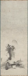 Haboku, Paesaggio a inchiostro spruzzato, 1400-primi 1500