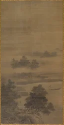 Paesaggio, fine 1500-inizio 1600