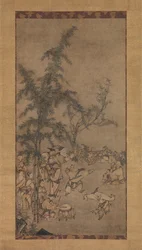 Sette Saggi del Bosco di Bambù, 1550