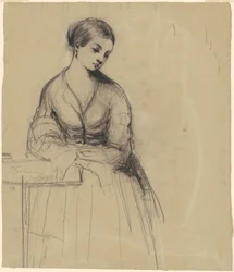Giovane donna, Firenze [recto]