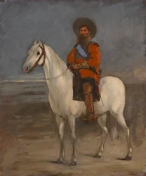 Il soldato di Garibaldi a cavallo