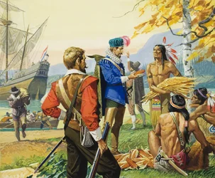 Henry Hudson (1570-1611) (gouache su carta)