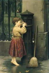 Il netturbino, ca. 1860s