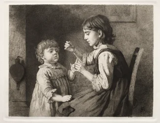 Il primo ricamo, 1884