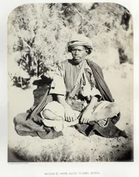 Hassan el Harbi, guida al Gebel Serbal, 1868