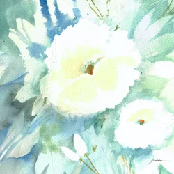 Morbidi fiori bianchi