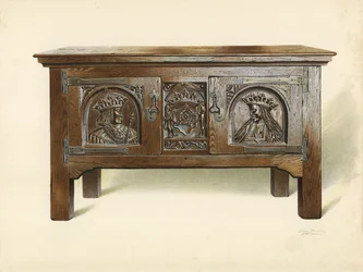 Hutch di Sudbury, nella chiesa di San Giacomo, Louth, Lincolnshire