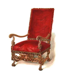 Sedia imbottita, 1905