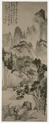 Paesaggio per Yongweng, dinastia Qing, 1687-90 circa (inchiostro su carta)