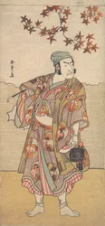 Il primo Nakamura Nakazo nel ruolo di Shimada no Hachizo