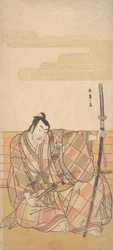 Il quarto Matsumoto Koshiro come samurai, ca. 1782