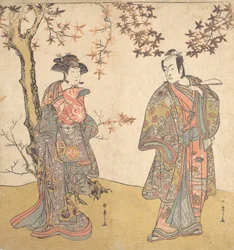 Il secondo Ichikawa Monnosuke come uomo disarmato, probabilmente 1778