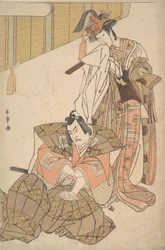 Il terzo Ichikawa Yaozo e Mimasu Tokujiro