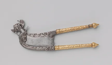 Taglia-betel, c.1690-1720 (ferro e oro)