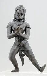 Divinità demoniaca, cultura di Lopburi (bronzo)