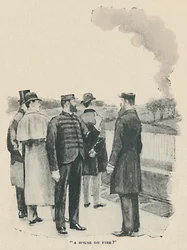 Una casa in fiamme, 1892