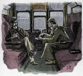 Silver Blaze: illustrazione di Sidney Paget per un