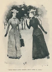 Una donna parlava di Lord St. Simon, 1892