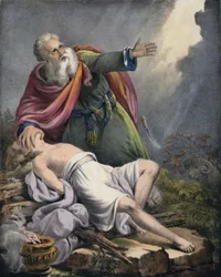 Abramo offre suo figlio Isacco