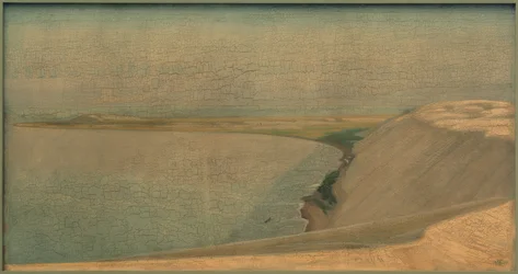 Paesaggio di dune alte