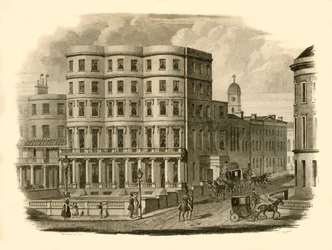 Hotel Bristol, Marine Parade, Brighton, 1835