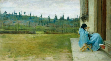 Signora al lavoro