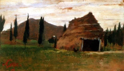 Paesaggio con Capanna di Paglia
