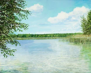 Lago vicino a Muencheberg