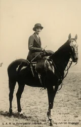 Principessa Iolanda di Savoia (1901-1986), Contessa di Bergolo, cavallo