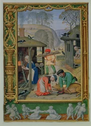 Dicembre: Preparazione del cibo per l