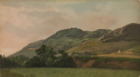 Paesaggio montuoso a Tivoli, ca. 1786-97