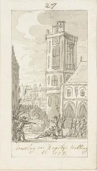 La morte del capitano Herman van der Helling, 23 novembre 1577