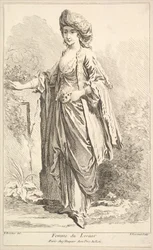 Donna del Levante, da Recueil de diverses figures étrangeres inventées par F. Bouc..., XVIII secolo