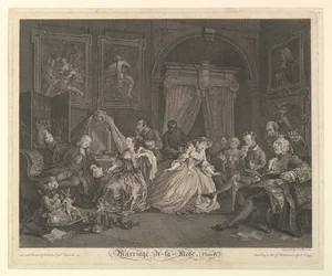 Matrimonio alla moda, Piatto IV, 1 aprile 1745