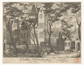 Vista della casa Kostverloren nei pressi di Amsterdam