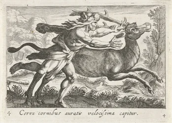 Ercole cattura la cerva di Cerinea