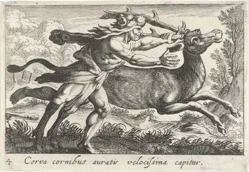 Ercole cattura la cerva di Cerinea