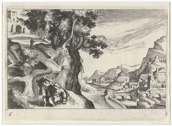 Paesaggio con Giuda e Tamar