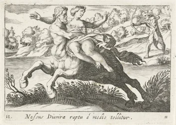 Nessus cerca di rapire Deianira
