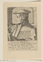Ritratto di Caspar Hedio