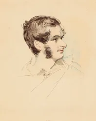 Ritratto dello scrittore Prosper Mérimée 1803-1870, c. 1850