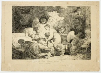 La Sacra Famiglia Servita dagli Angeli