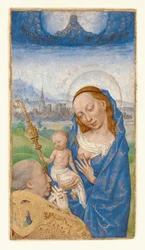 Visione di San Bernardo della Vergine e del Bambino