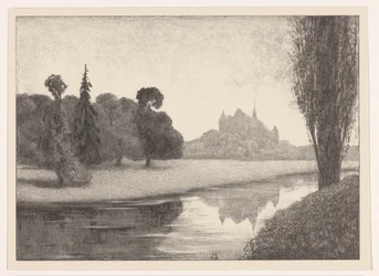 Parco presso un castello (Omstreken van Laren)