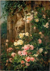 Le Benitier: Notre-Dame-des-Roses (dipinto su tela)