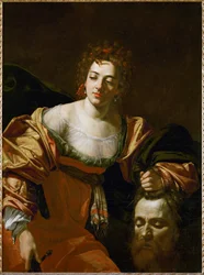 Giuditta con la testa di Oloferne (dipinto su tela)