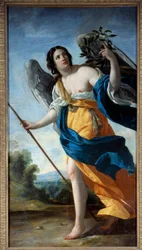 La virtù. Dipinto di Simon Vouet (1590-1649) XVII secolo