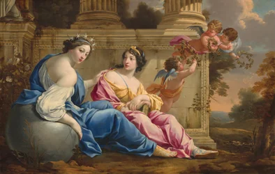 Le Muse Urania e Calliope, ca. 1634